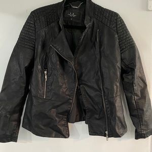 Leather jacket